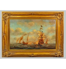 Schlacht auf hoher See battle on the high seas / Битва в открытом море». Британия. Автор - Bob Sanders (1945 г.р.).