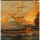 Schlacht auf hoher See battle on the high seas / Битва в открытом море». Британия. Автор - Bob Sanders (1945 г.р.).