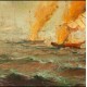 Schlacht auf hoher See battle on the high seas / Битва в открытом море». Британия. Автор - Bob Sanders (1945 г.р.).