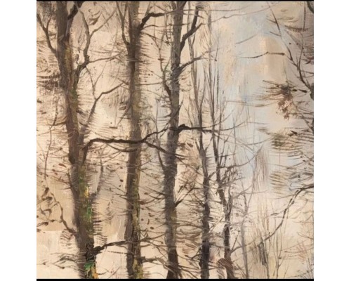 «Осенний лес». Бельгия, середина ХХ века. Автор - Jean Jacgues Foulon (1923-1980)