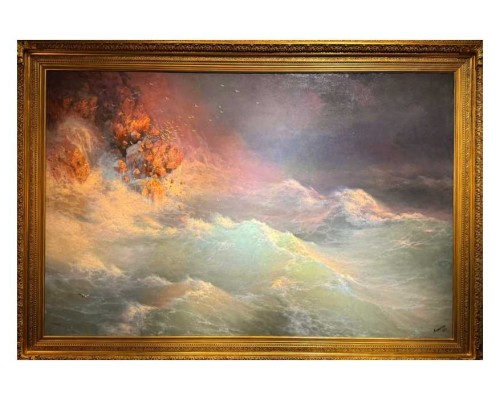 Айвазовский - Шторм в Черном море