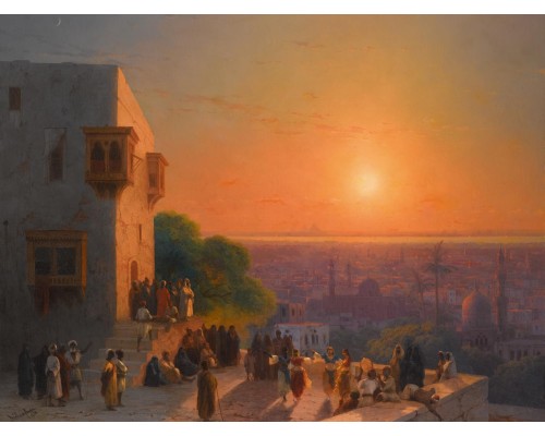 Великолепный вид Каира Ивана Айвазовского