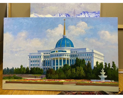 Картина "Акорда". Бабамұратов. Н. Картина "Акорда". Бабамұратов. Н.