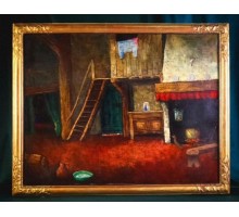 «Interieur flamand / Фламандский интерьер». Франция. Автор Paul Flaneur. Первая половина XX столетия.