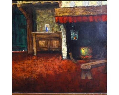 «Interieur flamand / Фламандский интерьер». Франция. Автор Paul Flaneur. Первая половина XX столетия. «Interieur flamand / Фламандский интерьер». Франция. Автор Paul Flaneur. Первая половина XX столетия.