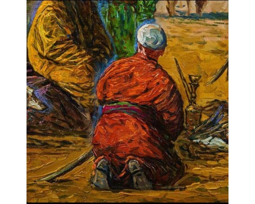 Картина из серии «Быт казахов ХІХ - начала ХХ веков» Картина из серии «Быт казахов ХІХ - начала ХХ веков»