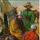 Картина из серии «Быт казахов ХІХ - начала ХХ веков»