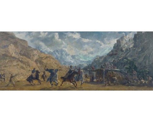 Игра в поло в Мисгаре